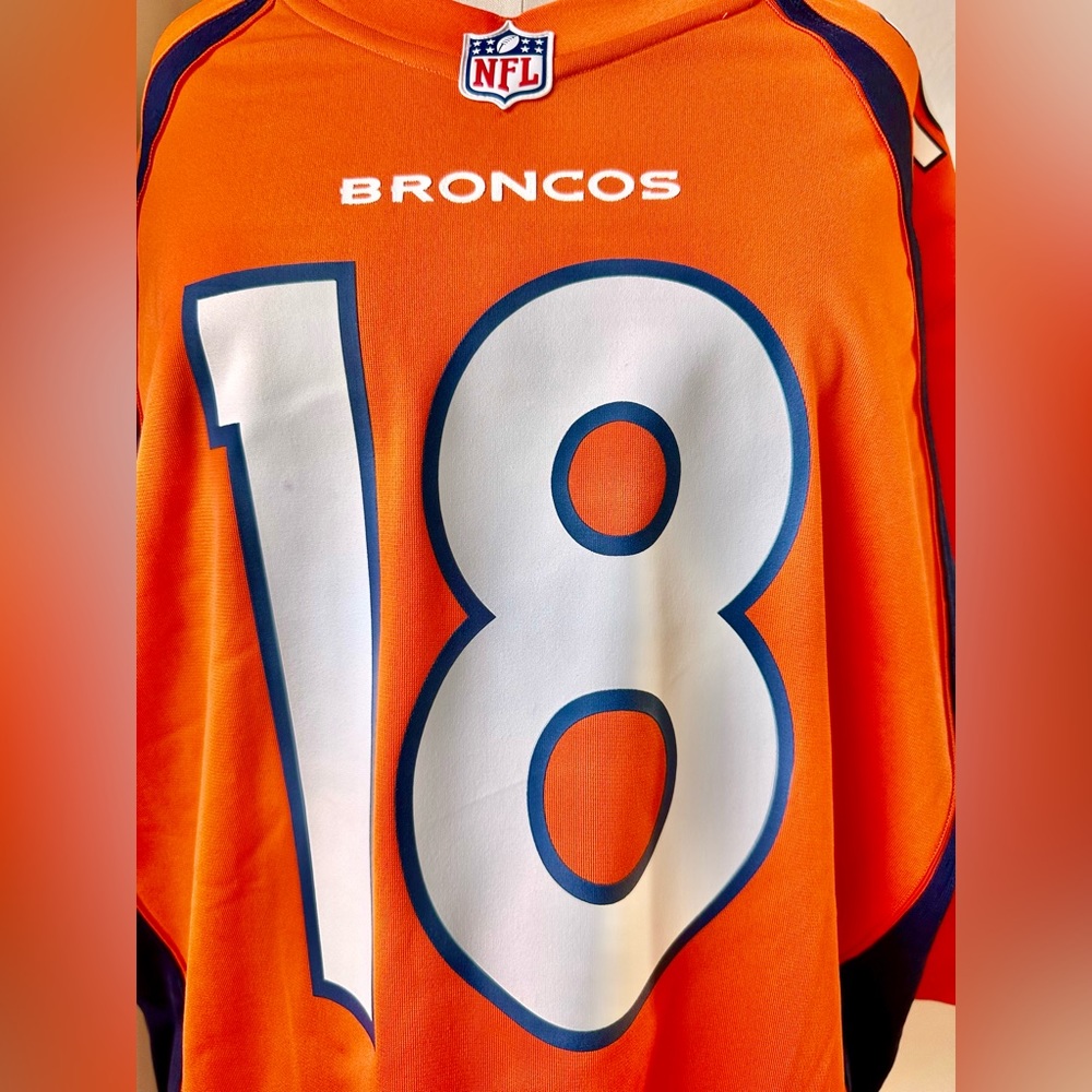 SOLD Nike NFL Denver Broncos Peyton Manning QB #18 - Picture 4 of 9